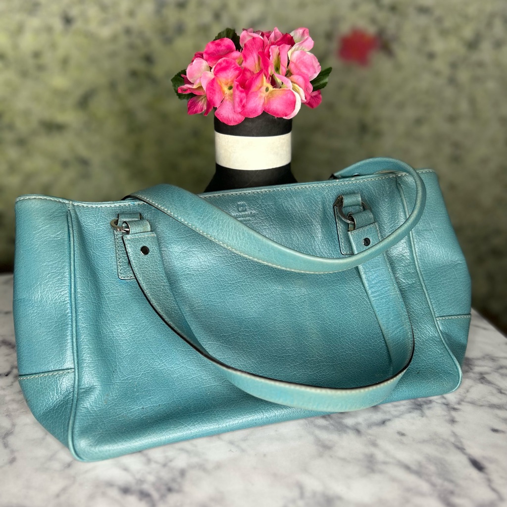 Salekate Spade Large Leather Satchel | Vintage